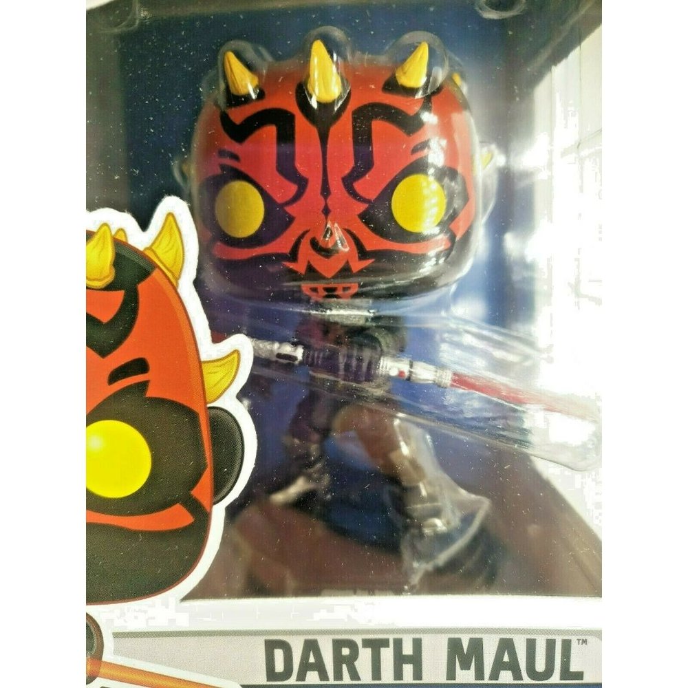 Funko 410 DARTH MAUL Bobble Head Star Wars New Unopened